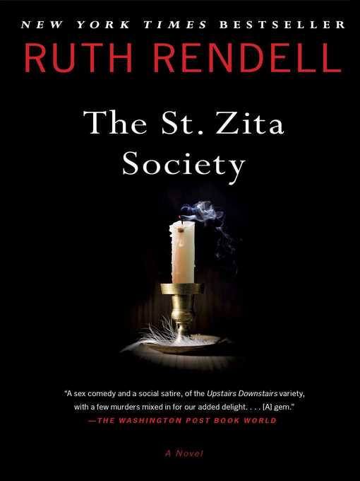 Title details for The St. Zita Society by Ruth Rendell - Available
